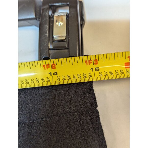 Vintage Ralph Lauren Wool Wrap Skirt With Belt Loops Pockets READ - Picture 9 of 10